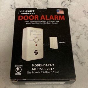 Poolguard White Door Alarm